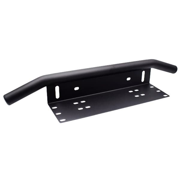 Bil Forreste Nummerplade Monteringsbeslag Sort Universal Pasform Frontgrill LED Spotlight Holder til Biler