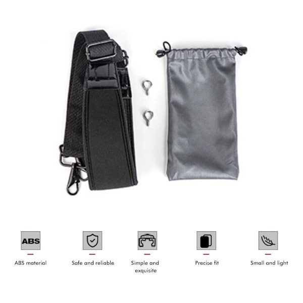 Smart Controller Tilbehør Lanyard Halsrem Kompatibel for Mini 3 Pro Drone RC Fjernkontroll