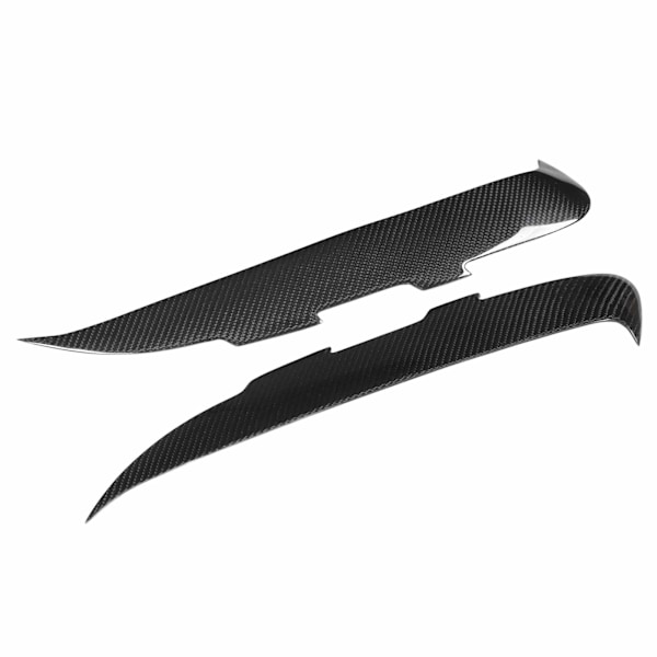 1 Par Forlykter Øyelokk Karbonfiber Forlykt Øyenbryn Deksel Erstatning for Mazda MX‑5 NC2 2009 til 2012