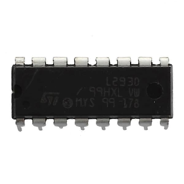 10 x L293D stepmotordriver Black & silver
