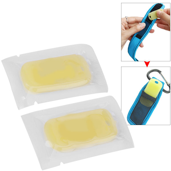 2st AntiMosquito Armband Refills Armband Repellers Natural Repellent Refills (Gul)