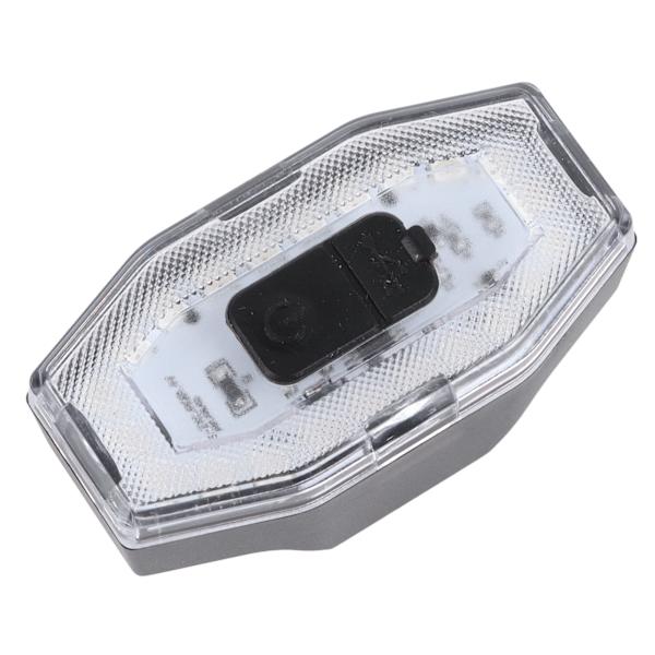 LED-cykellys USB-opladelig ultra-lys advarselsbaglygte Advarsel Cykellampe til natkørsel