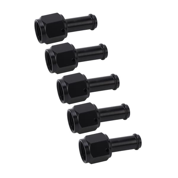5 STK 6AN hun til 5/16 NPT modhageadapter Aluminiumlegering hun til han gevindadapter