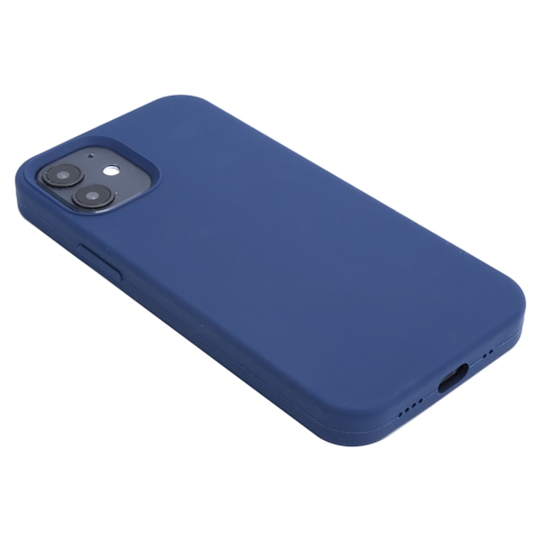 Telefon Silikonfodral Skyddande Skal Stötsäkert Mobilfodral Passar för IOS 12 Mini (Blå)
