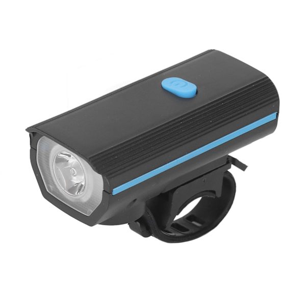 Sykkelfrontlys USB Oppladbar Sikker Vanntett Lys LED-sykkelhodelykt med 120db høyttaler for utendørs sykling
