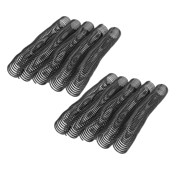 20 stk plastspiralbindespoler 32 mm diameter 48 tenner 4:1 stigning 280 ark Kapasitet bindespiraler for dokumenter