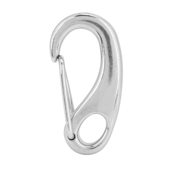 316 rostfritt stål Snap Hook Clip Bolt Kit Scuba Diving Accessory (50MM, vit)