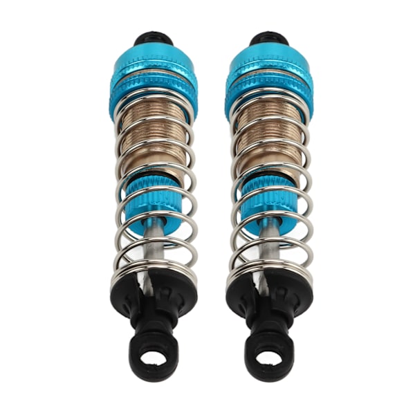 2 kpl 76 mm RC-auton hydraulinen iskunvaimennin Alumiiniseosöljyiskunvaimennin SCY 16101 16102 16103 16201 1/16 RC-autolle Sininen