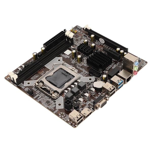 Datormoderkort M ATX Snabbläsande Dual Channel DDR3-minne LGA1150CPU-serien Desktopmoderkort