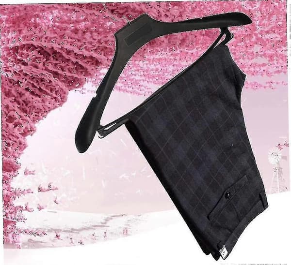 Extra stora plastkombinationsgalgar, 15-pack, 45 cm, råa axlar med svängbara krokar