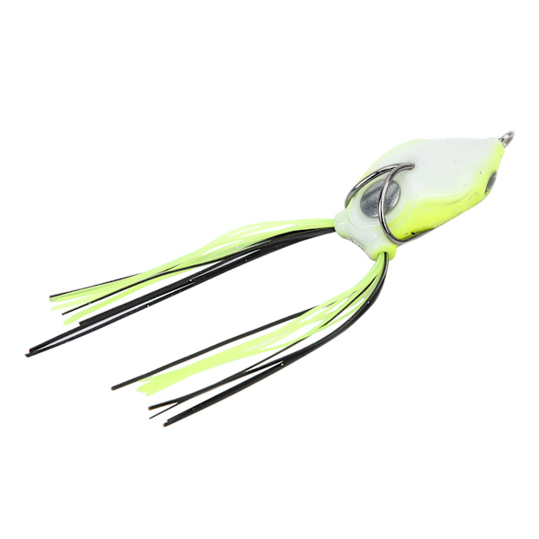 Kunstig fisk Snakehead agn Naturtro Soft Frog Lure Swimbait med krok og hale2#