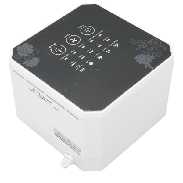 Liten Luftrenare Multifunktion Tyst Effektiv Skrivbords Mini Luftrenare med Filter för Sovrum Kontor Skrivbord 110V‑240V EU-kontakt