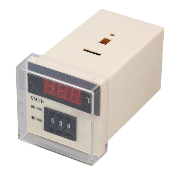 AC 220V E typ Justerbar temperaturkontroll LCD digital termostat 0‑399℃ XMTD‑2001