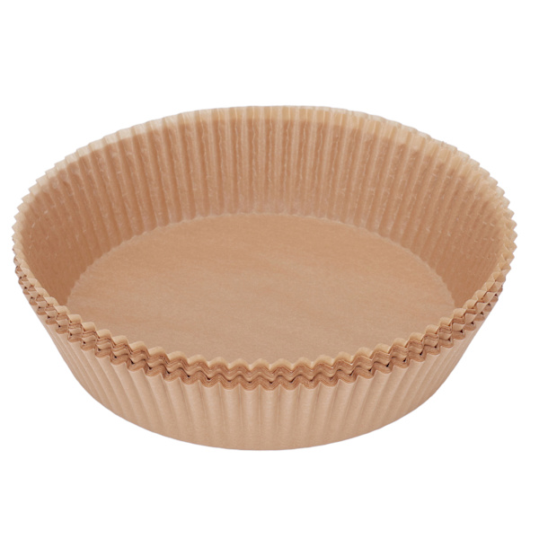 50 stk Engangspapirforinger Non Stick Kjøkkenluftfrityr Oljepapir for Dessert ShopPaper Color