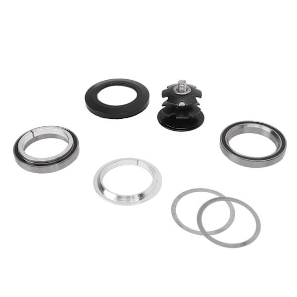 Cykelheadset Aluminiumlegering Cykellager Headset Star Nut Spacers Kit för 41 mm 28,6 mm rakt rör framgaffel Cykeltillbehör