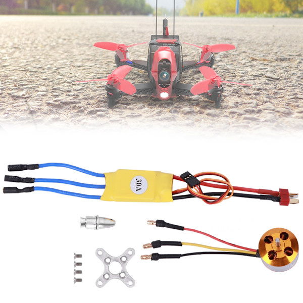 30A ESC gul A2212 KV1000 / KV1400 / KV2200 Borstlös motor för fjärrkontrolldrönare (A2212 KV2200)