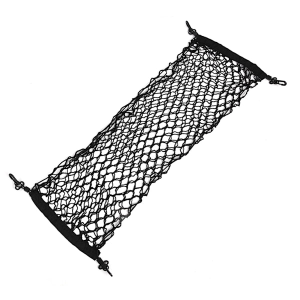 Universal bil bagagerumsnet med dobbelt lag, mesh opbevaringslomme organizer