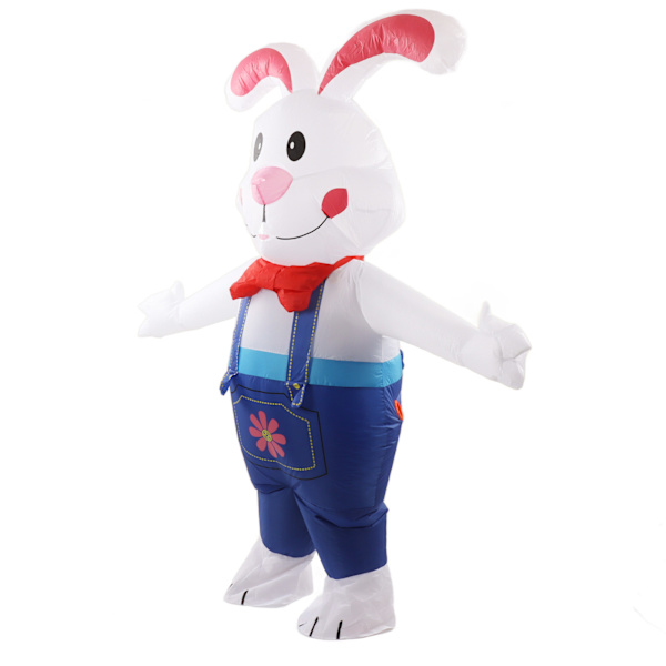 Påsk Uppblåsbar kanin Vattentät Blow Up Bunny Party kostym för påskgårdsdekoration
