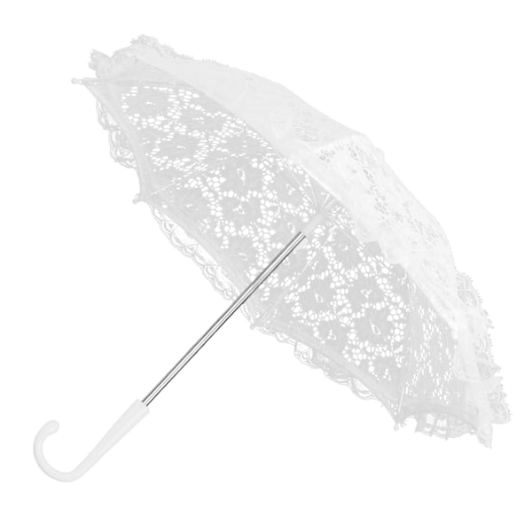 Hantverk Blommor Spetsbroderi Paraply Barns scenprestanda Mini dekorativt paraplydekorationstillbehör