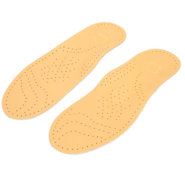 Ortopedisk fotvalvsstöd innersula Anti-slip Andningsbar fotkorrigeringssula (gul)(41-42)