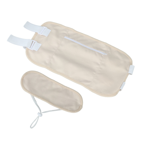Ricinolja Pack Wrap Lättvikt Organisk Ricinolja Pack Kit Justerbar Ricinolja Pack för sömn Läsyoga