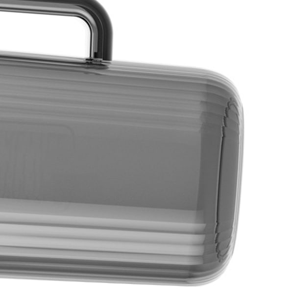 Vandkande Transparent Plast med stor kapacitet Højtemperaturbestandig Drikkandenkande til teer Juice Lemonade Sort