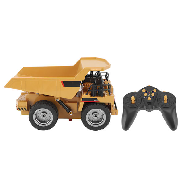 Kauko-ohjattava Dumper-lelu Metalli RC Rakennusajoneuvo 1:18 2,4G 9-kanavainen täysi toiminnallinen