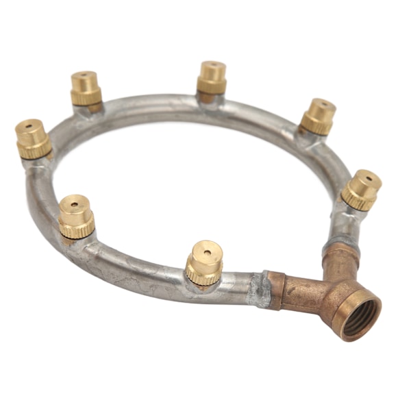 Multifunctional Annular Nozzle G3/8 Internal Thread Multi-Head Annular Atomizing Nozzle for Garden Irrigation 7 Head