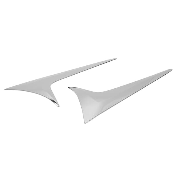 2 stk Bakrutevinge i krom for Mazda CX‑5 CX5 KF 2017‑2021