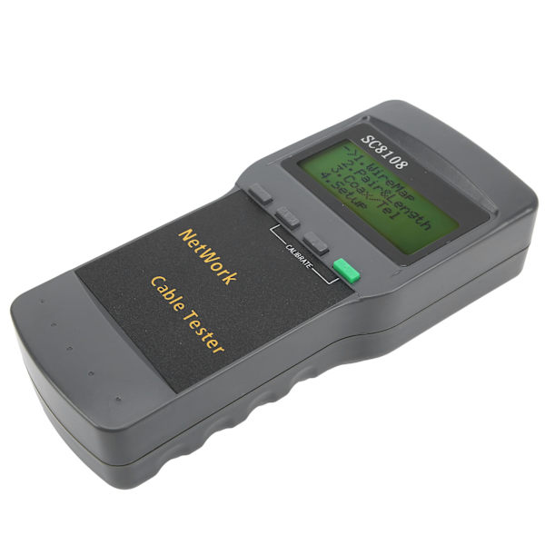 SC-8108 Internetkabel Checker RJ45 Internet Kontinuitets Tester til Telekommunikationsprojekter