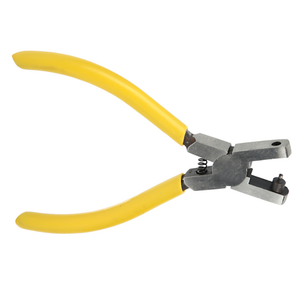 Klocka Hole Punch Tång Ögla Mini DIY Läder Handreparationsverktyg Band Rem Länkbälte 6in 2mm