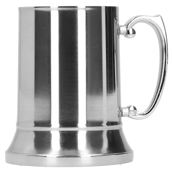 Krus i rustfritt stål Sølv med håndtak for barutstyr Cocktailglassbeger 560 ml