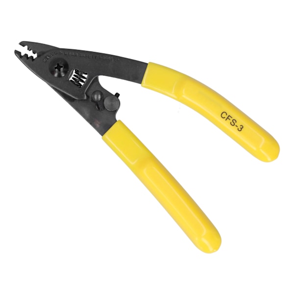 Optisk fiberavdragare 3-ports tång Drop Cable Coating Sax kallskarvningsverktyg