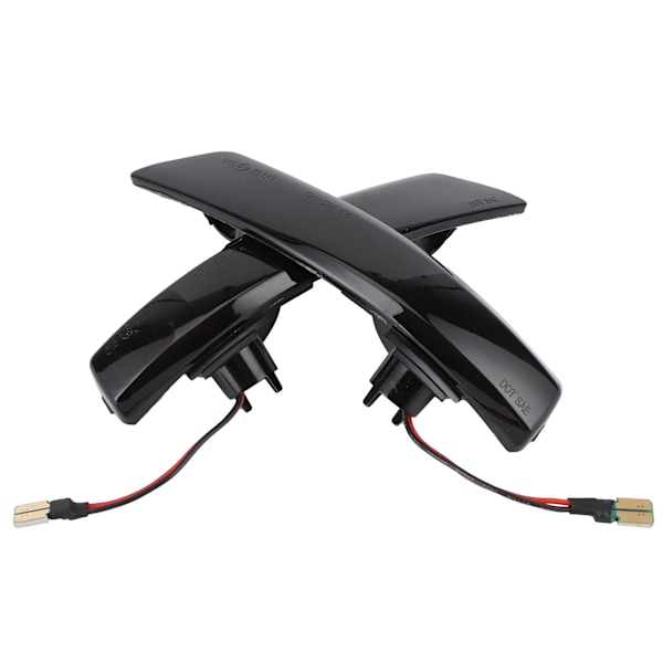 Par Bakkespeil Blinklys Dynamisk LED Flytende Lys Blinklys Passer for Ford Focus MK 2 3