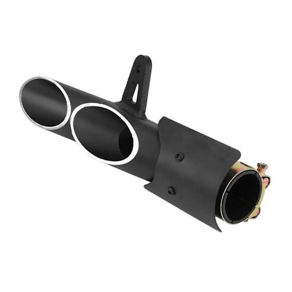 Motorcykel Dobbelt Udgang Udstødningsrør Lyddæmper Tailpipe Tip Passer til YZFR6 Passer til Suzuki GSXR