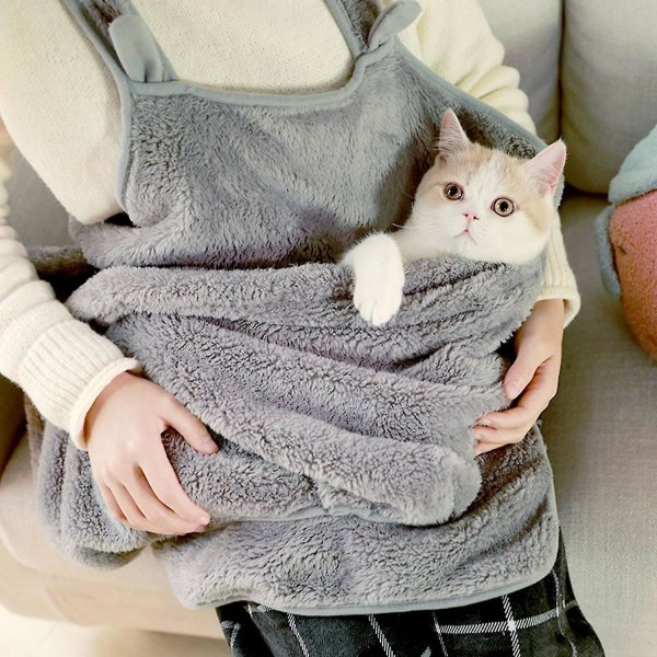 För Katt För Bärväska Bekväm påse Trimsäck i en mjuk plysch