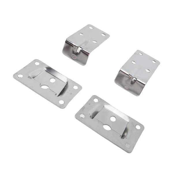 Removable Stainless Steel Caravan, 1 Pair Desk, Removable Table Bracket, Replacement for RV Boat