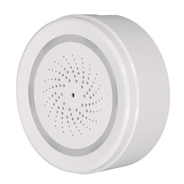 Smart Lyd- og Lyssensor Alarm Multifunktion 90dB USB Trådløs WiFi Lyd- og Lyssensor Sirene til Hjemmesikkerhed
