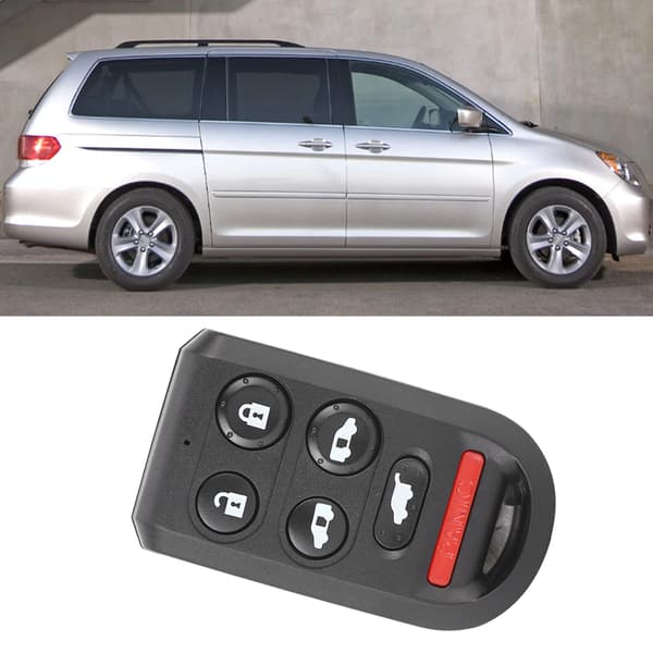 5+1 Buttons Car Remote Key Case Protective Replacement Accessory Fits for HONDA Odyssey
