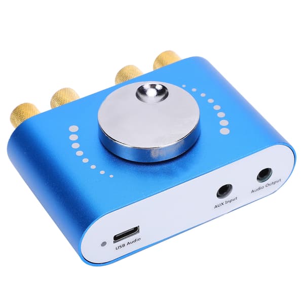 Bluetooth Power Amplifier 20W+20W 2-Channel Stereo Digital Speaker Audio Player DC8-24V