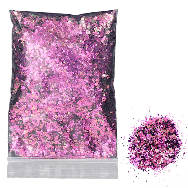 Kynsipaljetit Jauhe Sekalaiset Hiutaleet Kimaltava Glitter Kynsi Taide Koristeet Sparkles 50gXC004B