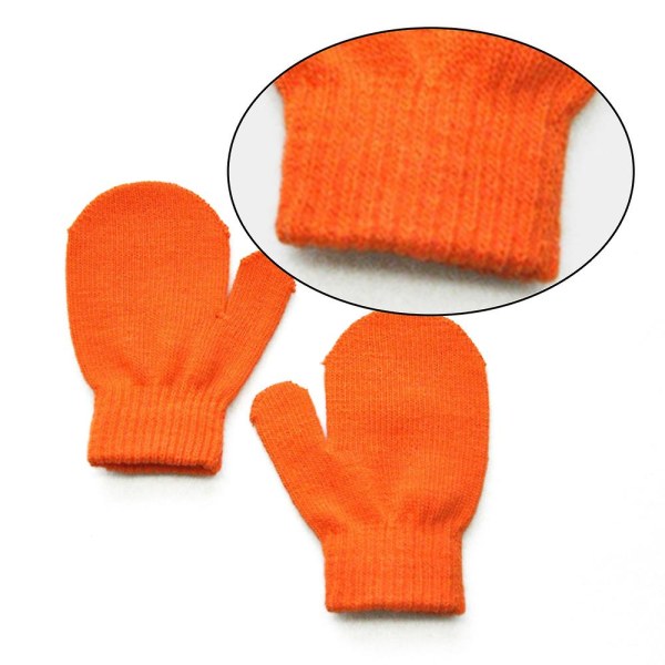 4 paria lasten hanskoja koko sormet neulotut käsineet lämpimät lapaset talvisuosikki