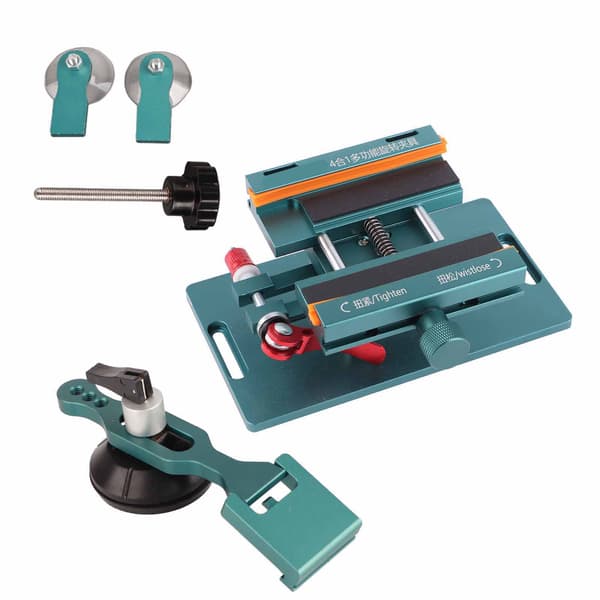 Rotatable LCD Separator Fixture Heat-Free Mobile Phone Screen Back Cover Removal Tool