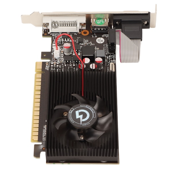 4G GDDR3 grafikkort 700MHz 2668MHz 128bit Stöd VGA DVI HD Multimedia Interface Gaming Grafikkort med en fläkt