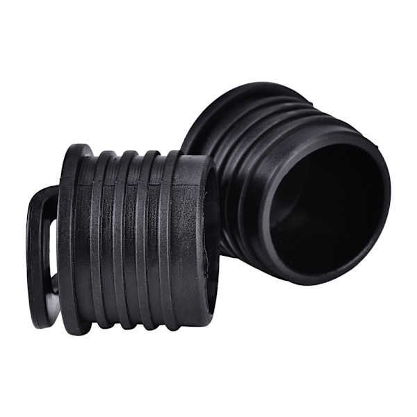 4 stk Båd Kajak Kano Båd Scrupper Stop Propper Drænhul Plugs Tilbehør Sort