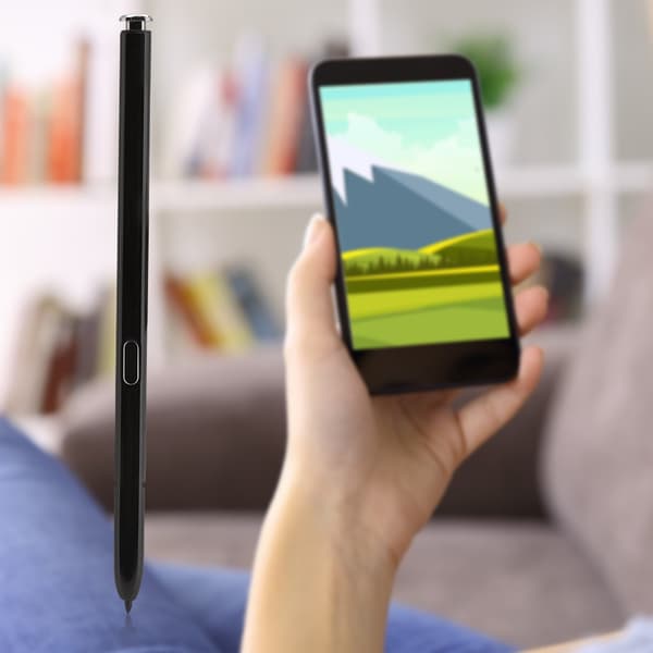 Elektromagnetisk berøringsskjermpenn for Samsung Galaxy Note 10 (svart)