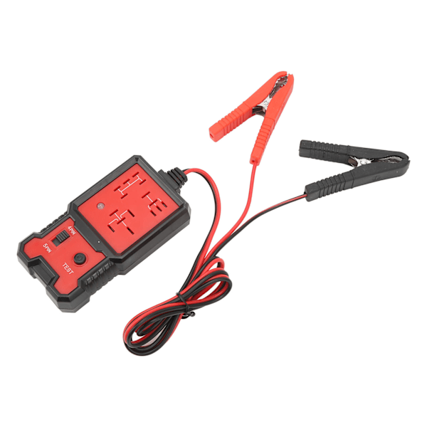 12V Bilrelétester Høy ytelse elektrisk relédetektoranalysator for 11V-15V spenningsbatteri