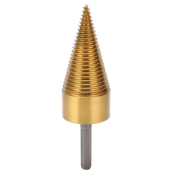 Borrskruvkon Ved Dedikerad sexkantsbit Handvedklyvtillbehör 42 mm