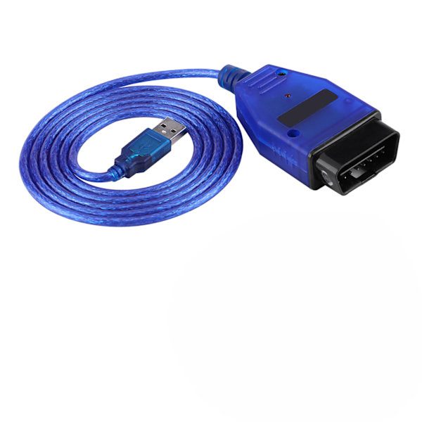 Bil OBD2 USB Kabel Scanner Scan Tool för KKL 409.1 Blue