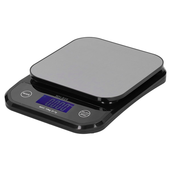 WHB28 10 kg/1g Elektronisk Vekt Multifunksjons LCD Digital Vekt i Rustfritt Stål